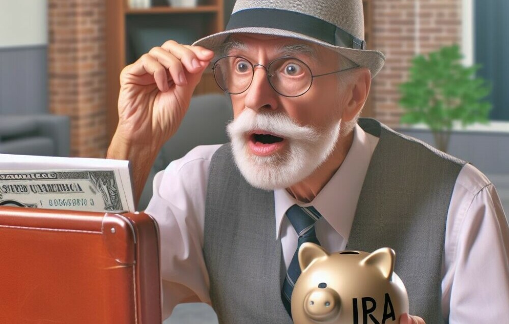 A retiree looking into setting up a Roth IRA.