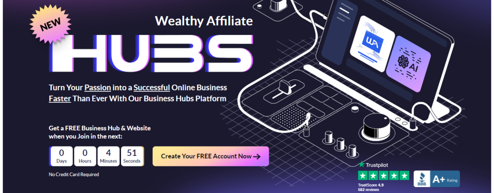 Wealthy Affiliate Signup Page